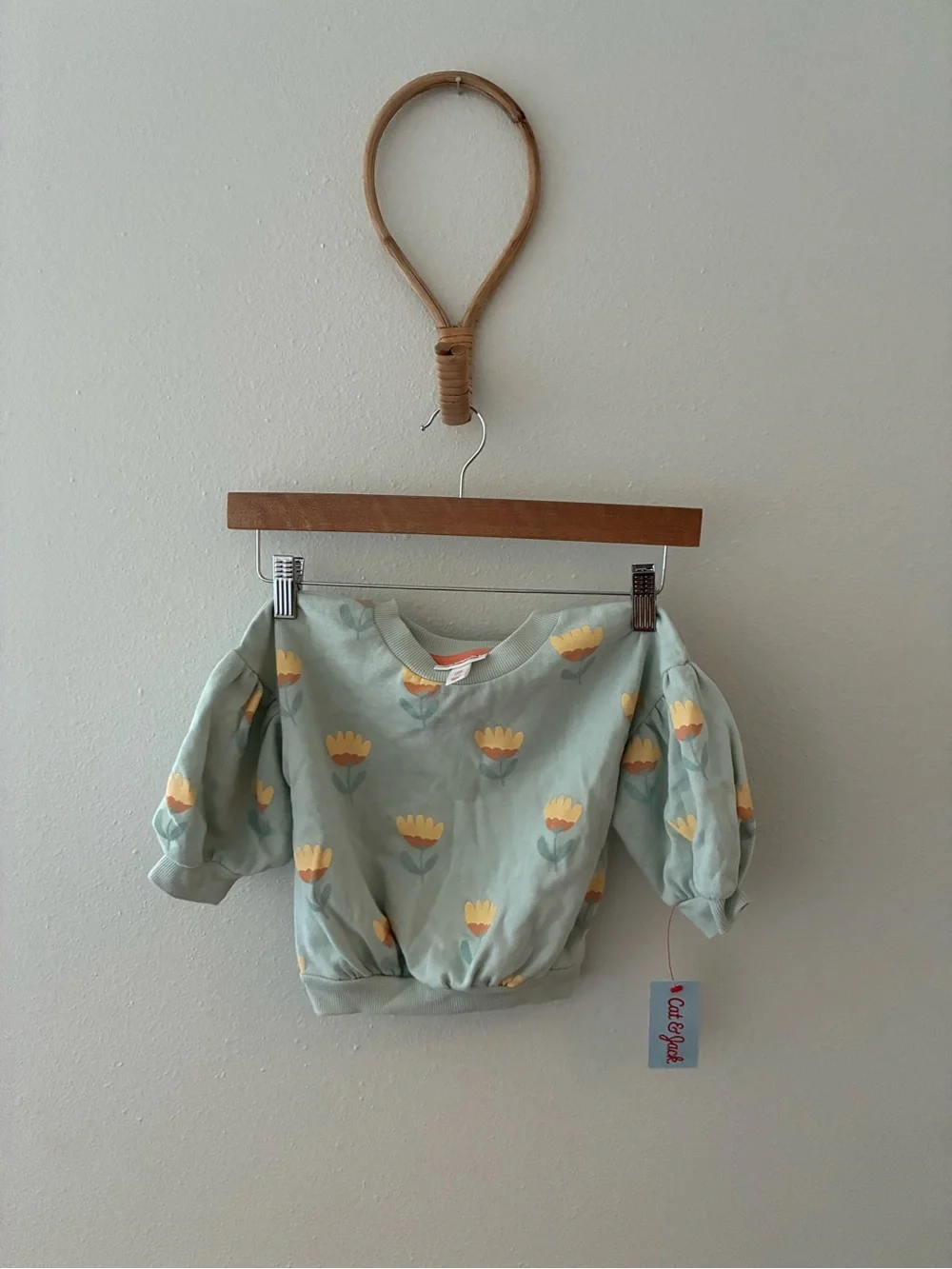 Cat & Jack aqua sweat set